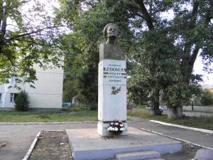 Памятник М.М. Расковой в Лётке Фото Тамбов